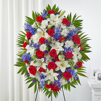 Cherished Service Standing Spray –  Talia Flowers, Ottawa ON