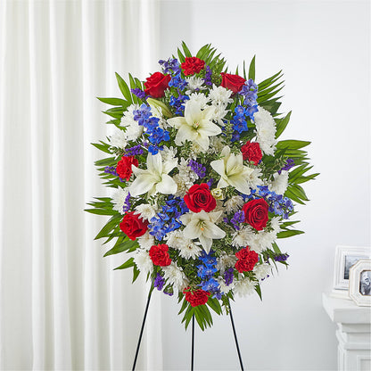 Cherished Service Standing Spray –  Talia Flowers, Ottawa ON