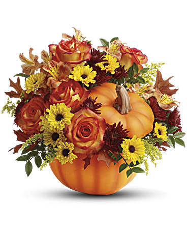Teleflora's Warm Fall Wishes Bouquet –  Talia Flowers, Ottawa ON