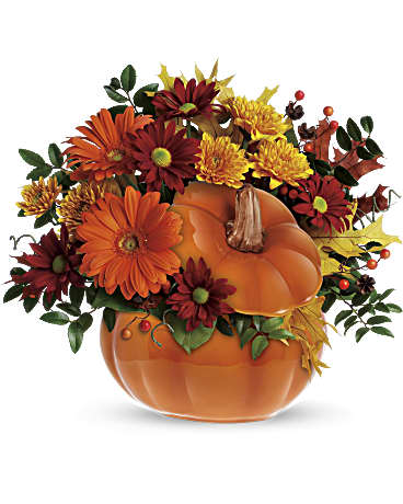Teleflora's Country Pumpkin –  Talia Flowers, Ottawa ON