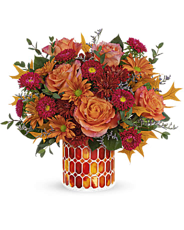 Teleflora's Autumn Aglow Bouquet –  Talia Flowers, Ottawa ON