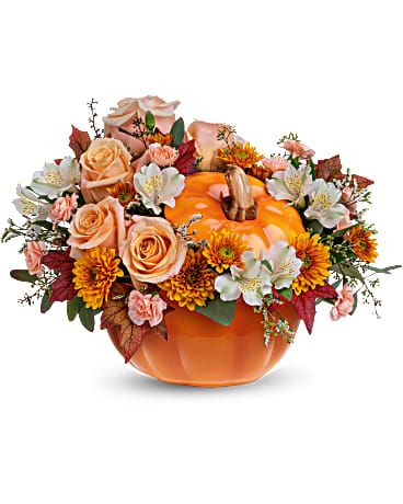 Teleflora's Hello Pumpkin Bouquet –  Talia Flowers, Ottawa ON