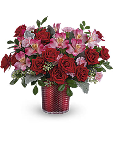 Teleflora's Scarlet Diamond Bouquet –  Talia Flowers, Ottawa ON