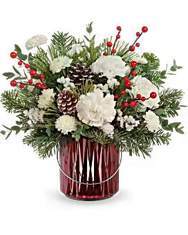 Teleflora's Gleaming Holiday Bouquet –  Talia Flowers, Ottawa ON