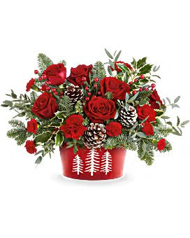 Teleflora's Winter Whimsy Centerpiece –  Talia Flowers, Ottawa ON