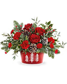 Teleflora's Winter Whimsy Centerpiece –  Talia Flowers, Ottawa ON