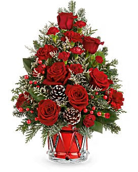 Teleflora's Yuletide Sparkle Tree –  Talia Flowers, Ottawa ON