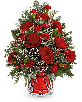 Teleflora's Yuletide Sparkle Tree –  Talia Flowers, Ottawa ON
