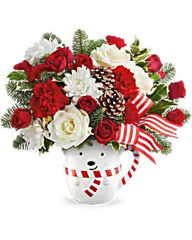 Teleflora's Send a Hug® Cozy Cub Wish Bouquet –  Talia Flowers, Ottawa ON