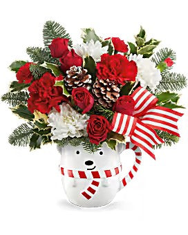 Teleflora's Send a Hug® Cozy Cub Wish Bouquet –  Talia Flowers, Ottawa ON