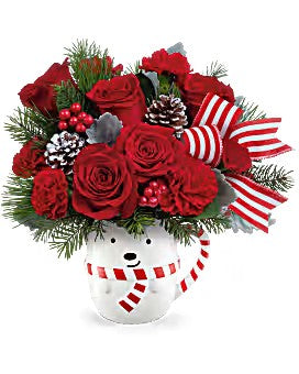 Teleflora's Send A Hug® Beary Wish Bouquet –  Talia Flowers, Ottawa ON