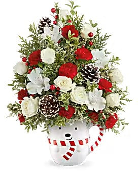 Teleflora's Send A Hug® Snowy Lane Tree –  Talia Flowers, Ottawa ON