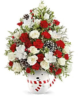 Teleflora's Send A Hug® Snowy Lane Tree –  Talia Flowers, Ottawa ON