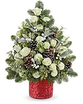 Teleflora's Winter Whisper Tree –  Talia Flowers, Ottawa ON