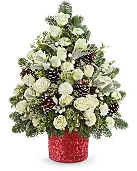 Teleflora's Winter Whisper Tree –  Talia Flowers, Ottawa ON
