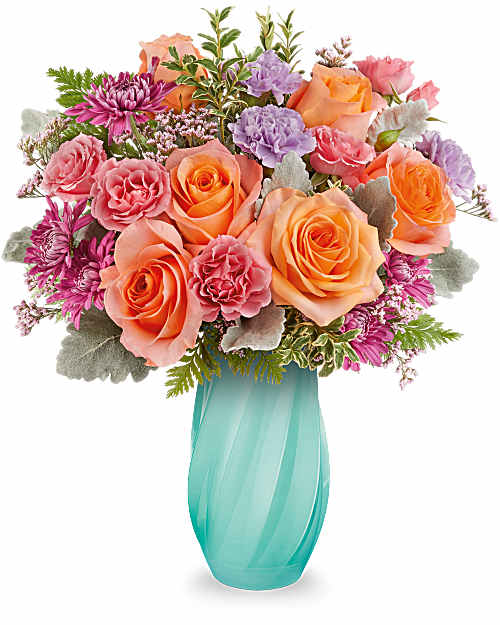 Teleflora's Blue Radiance Bouquet –  Talia Flowers, Ottawa ON