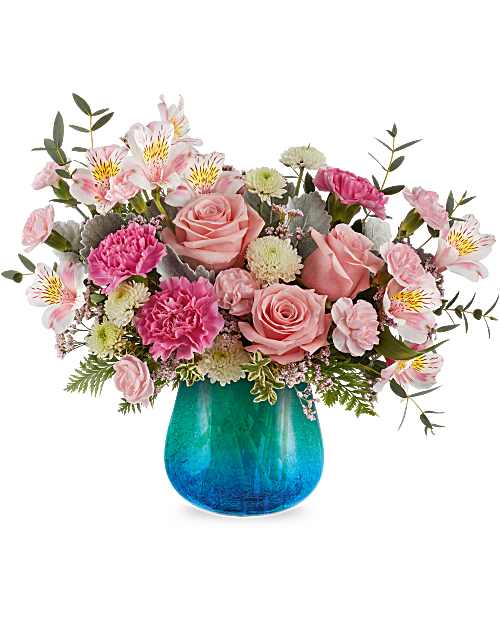 Teleflora's Blue Hues Bouquet –  Talia Flowers, Ottawa ON