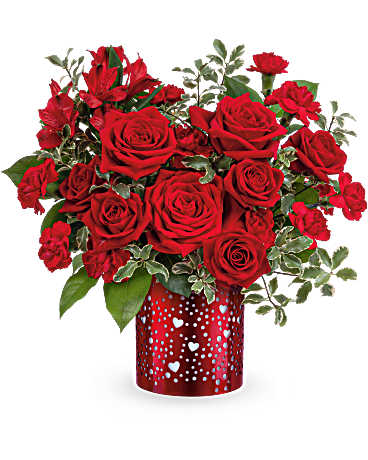 Teleflora's I Heart You Bouquet –  Talia Flowers, Ottawa ON