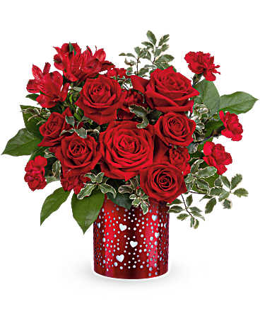 Teleflora's I Heart You Bouquet –  Talia Flowers, Ottawa ON