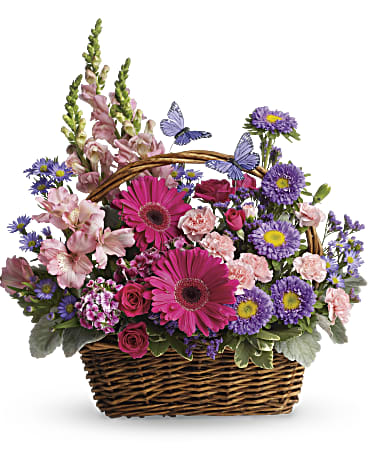 Country Basket Blooms –  Talia Flowers, Ottawa ON