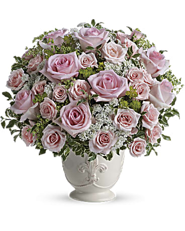 Teleflora's Parisian Pinks with Roses –  Talia Flowers, Ottawa ON
