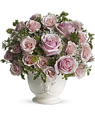Teleflora's Parisian Pinks with Roses –  Talia Flowers, Ottawa ON