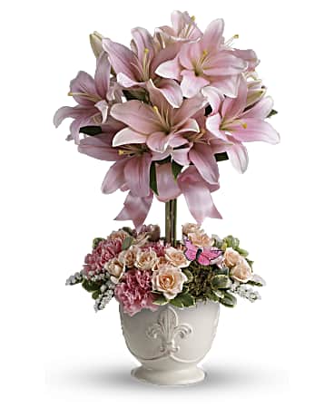 Teleflora's Blushing Lilies –  Talia Flowers, Ottawa ON
