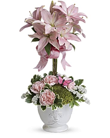 Teleflora's Blushing Lilies –  Talia Flowers, Ottawa ON