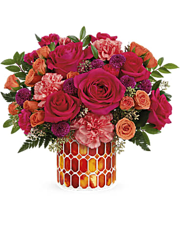 Teleflora's Sunset Blooms Bouquet –  Talia Flowers, Ottawa ON