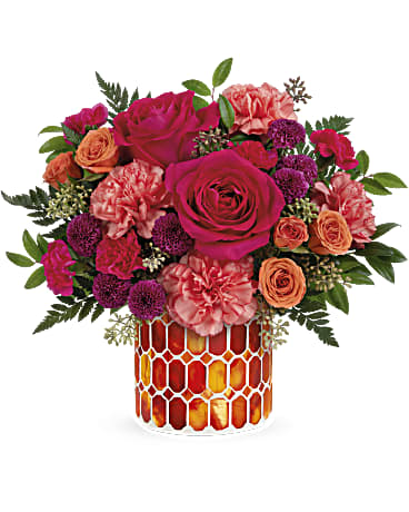 Teleflora's Sunset Blooms Bouquet –  Talia Flowers, Ottawa ON