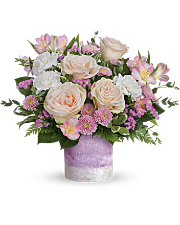 Teleflora's In A Blush Bouquet –  Talia Flowers, Ottawa ON