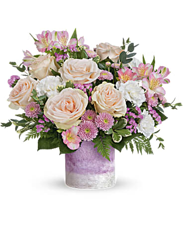 Teleflora's In A Blush Bouquet –  Talia Flowers, Ottawa ON