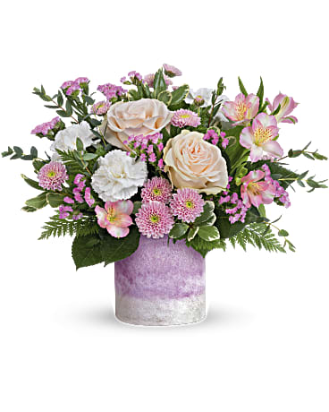 Teleflora's In A Blush Bouquet –  Talia Flowers, Ottawa ON