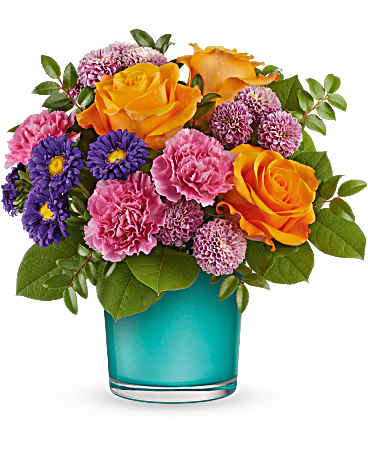 Teleflora's Topaz Harmony Bouquet –  Talia Flowers, Ottawa ON