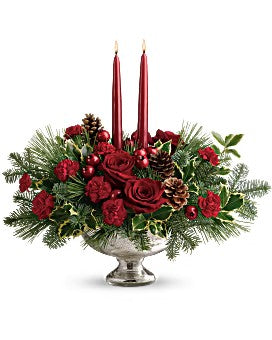 Teleflora's Shining Bright Centerpiece –  Talia Flowers, Ottawa ON