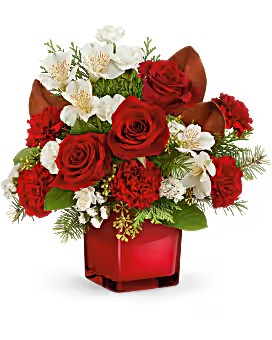 Teleflora's Scarlet Splendor Bouquet –  Talia Flowers, Ottawa ON