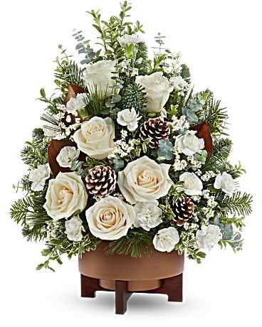Teleflora's Alpine Snow Tree –  Talia Flowers, Ottawa ON