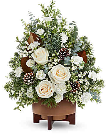 Teleflora's Alpine Snow Tree –  Talia Flowers, Ottawa ON