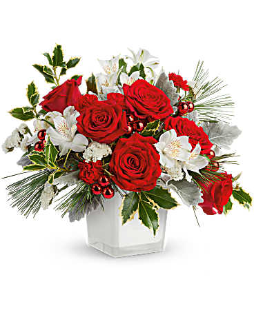 Teleflora's Festive Elegance Bouquet –  Talia Flowers, Ottawa ON