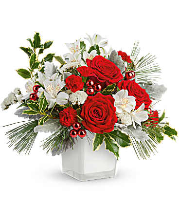 Teleflora's Festive Elegance Bouquet –  Talia Flowers, Ottawa ON