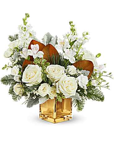 Teleflora's Golden Glitz Bouquet –  Talia Flowers, Ottawa ON
