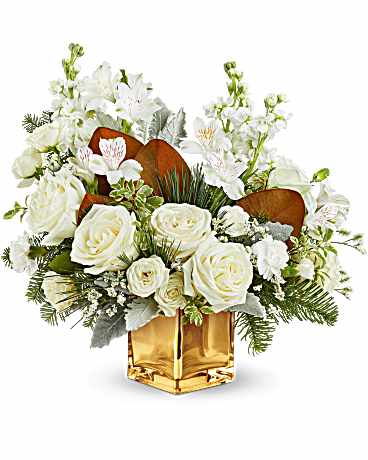 Teleflora's Golden Glitz Bouquet –  Talia Flowers, Ottawa ON
