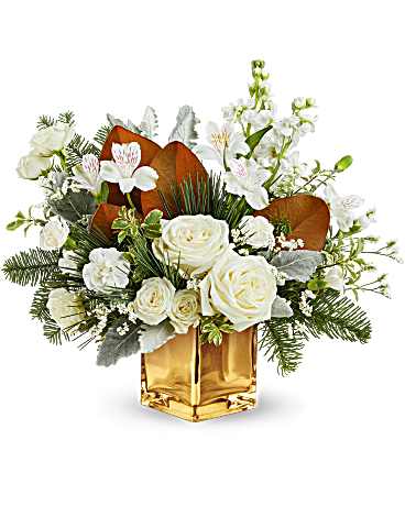 Teleflora's Golden Glitz Bouquet –  Talia Flowers, Ottawa ON