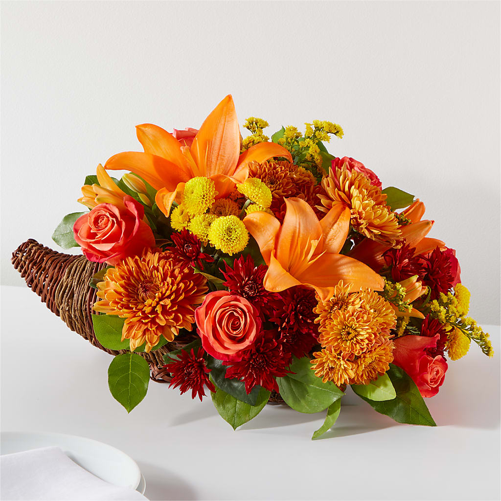 Bouquet of Blessings Cornucopia –  Talia Flowers, Ottawa ON