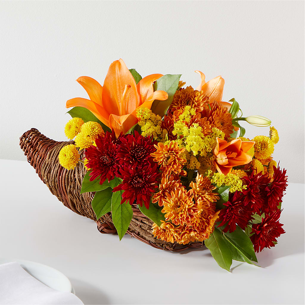 Bouquet of Blessings Cornucopia –  Talia Flowers, Ottawa ON