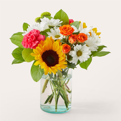 Sun-drenched Blooms Bouquet –  Talia Flowers, Ottawa ON