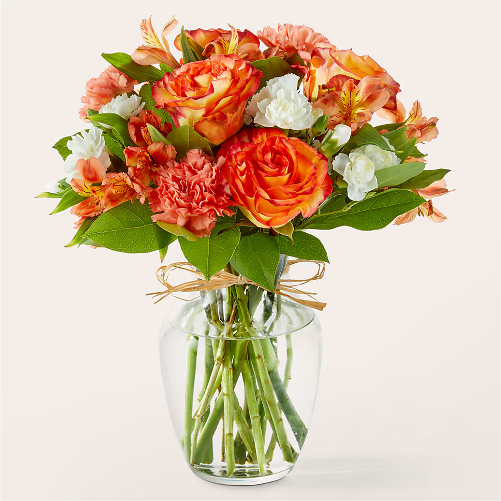 Apricot Glow Bouquet –  Talia Flowers, Ottawa ON