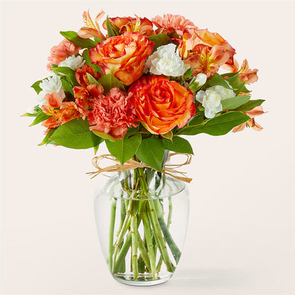 Apricot Glow Bouquet –  Talia Flowers, Ottawa ON
