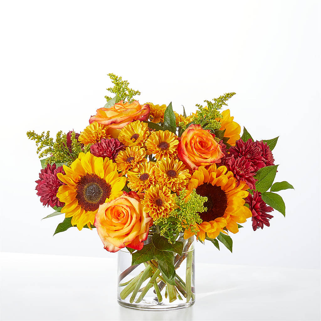 Flannel Scarf Bouquet –  Talia Flowers, Ottawa ON