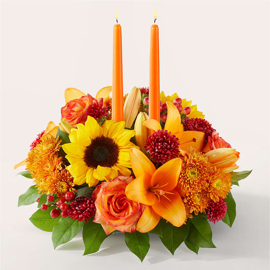 Grateful Centerpiece –  Talia Flowers, Ottawa ON